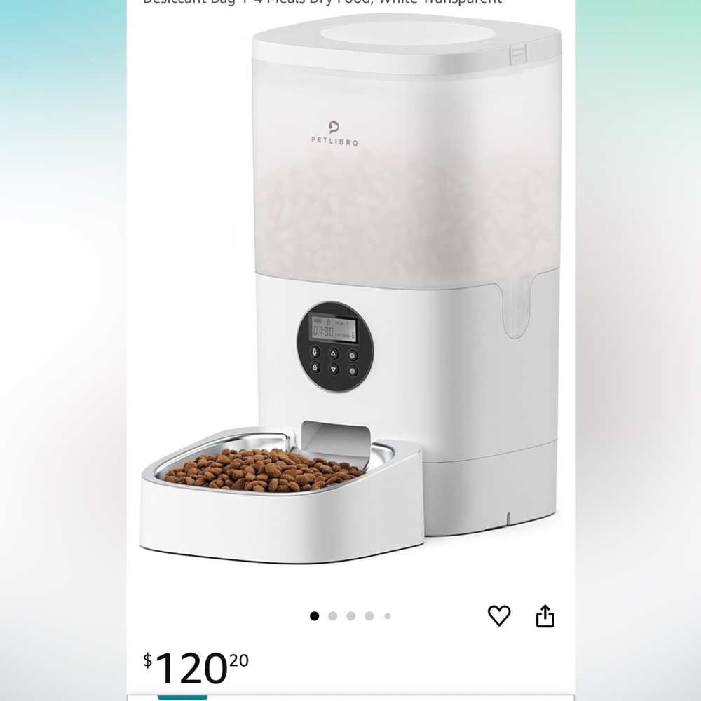 Petlibro pet food dispenser